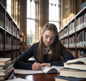 Female student