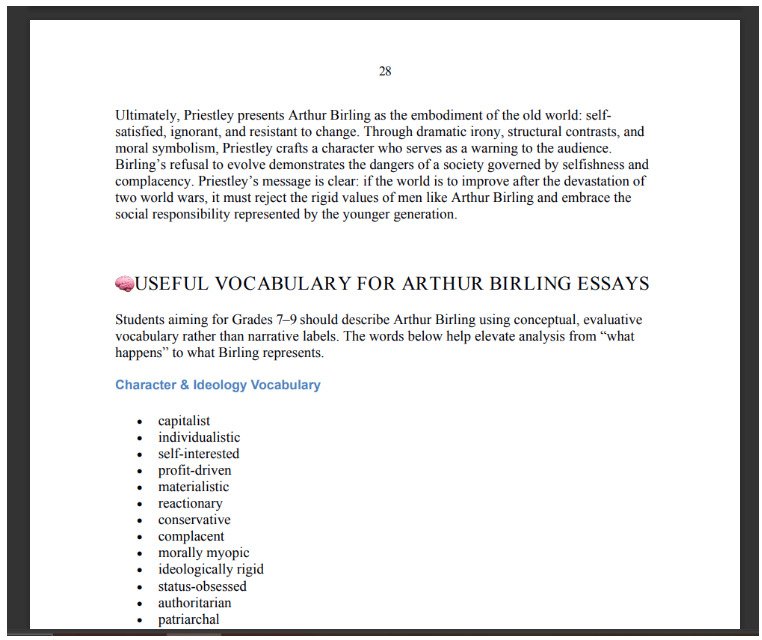 Full Revision Guide Content Details