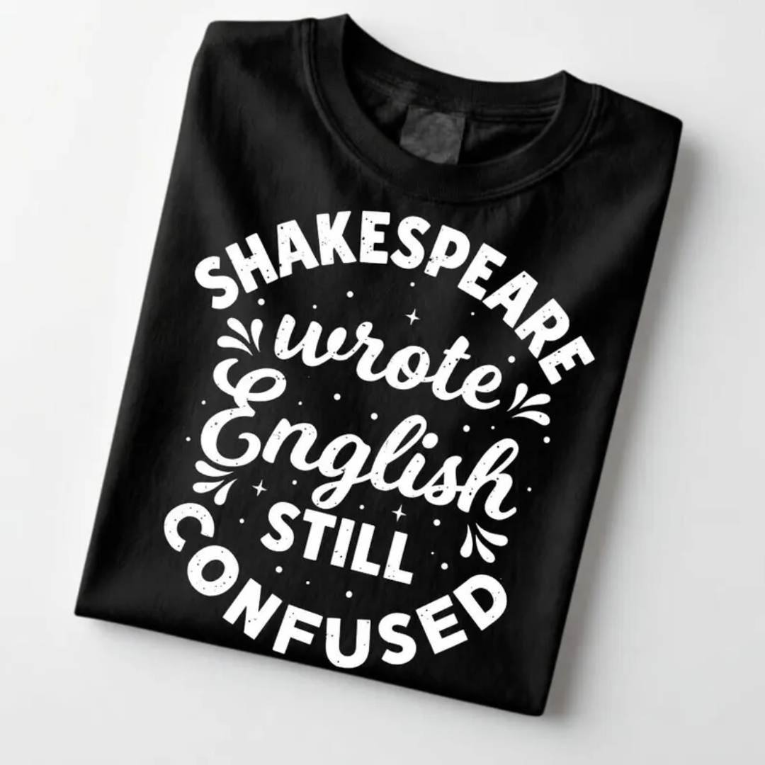 English Literature Humor T-Shirt 3 English Literature Humor T Shirt EMS