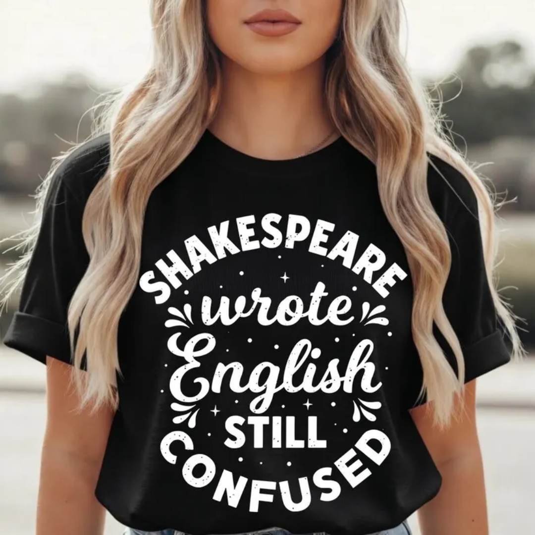 English Literature Humor T-Shirt 1 English Literature Humor T Shirt