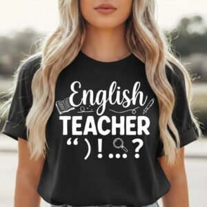Funny Grammar English Teacher T Shirt