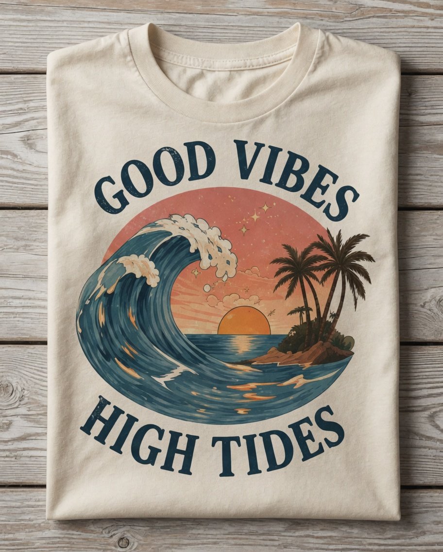 Summer Vacation Beach Shirt 2 1) Design 1 M1 (3)