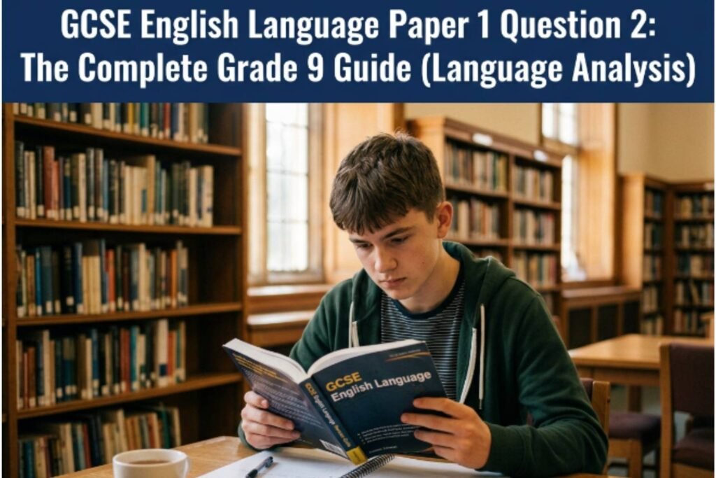 GCSE English Language Paper 1 Question 2 The Complete Grade 9 Guide (Language Analysis)