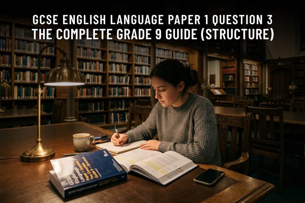 GCSE English Language Paper 1 Question 3 The Complete Grade 9 Guide (Structure)