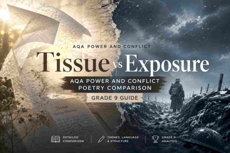 Home Main 107 Tissue vs Exposure AQA Power and Conflict Poetry Comparison (Grade 9 Guide)